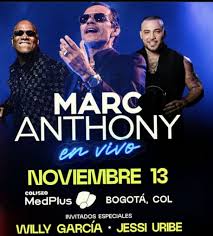 ¡Marc Anthony Enciende Bogotá! Concierto, Horarios y Transporte