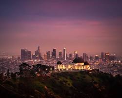 Image of Griffith Observatory sunset