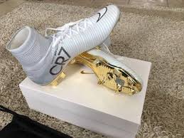 Cr7 Cleats 2017 Shoes Cr7 Gold White