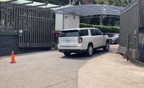 Se reúnen Maru Campos y Harfuch en la CDMX tras muerte de dos agentes de EU en Chihuahua