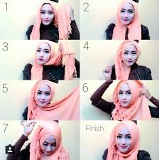 Hasil gambar untuk tutorial hijab