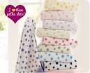 M: Plush Soft Polka Dot Bath Towel 1Cotton x