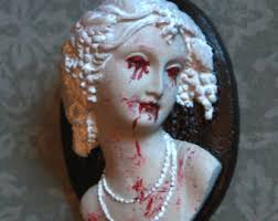 Elizabeth Bathory Gothic Brooch (Vampire). Elizabeth Bathory Gothic Brooch (Vampire)... $10.20 USD hecatesopium - il_340x270.377719734_7k6p