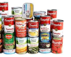 Image of Canned food