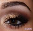 Powder Eye Shadow Shimmer Finish Bronx Pale Bronze-Gold