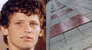 More than 33 years after he embarked on his Marathon of Hope, Canadian hero Terry Fox is being inducted into Canada&#39;s Walk of Fame. - terry-fox-walk-of-fame-feature