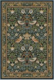 Amazon.com: Ruggable x Morris & Co Washable 4x6 Area Rug, Strawberry Thief Indigo, Premium Rugs for Living Room, Bedroom, Kitchen, Office, Classroom with Gripper Non Slip Pad : Home & Kitchen