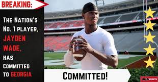 Jayden Wade, No. 1 Quarterback, Commits to Georgia Bulldogs