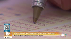 Sorteios da Mega-Sena e outras seis loterias são antecipados por causa das eleições