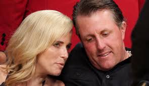 Phil Mickelson mit seiner Ehefrau <b>Amy McBride</b> - mickelson-frau-514