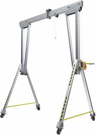 ELLER safe aluminium gantry crane ASB | small beam | 6 m ...