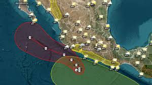 Tormenta tropical Polo ya es huracán categoría 1 y sigue su trayectoria hacia México