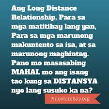 Tagalog Quotes | Eros | Pinterest | Tagalog Quotes, Long Distance ... via Relatably.com