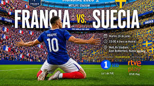 RTVE Play y TVE La 1 HD EN DIRECTO — dónde televisan Francia - Suecia, con Mbappé, por TV abierta y Online