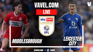 Middlesbrough - Leicester City