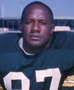 Willie Davis played for the Green Bay Packers from 1960-69, where he became a defensive standout. . . Had speed, agility, size - was a great team leader, ... - WillieDavis
