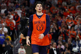 Andrej Stojaković plays in the NCAA Tournament