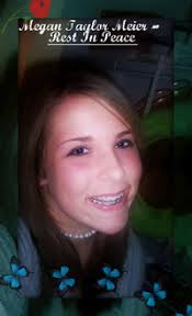This is a day where we celebrate the life of Megan Meier. Megan commited suicide due to cyber bullying and a myspace hoax, WRITE MEGAN ON YOUR ARMS to honor ... - 50252111211018940550859