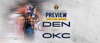 Nuggets take on Thunder in 2026-27 season opener | Denver Nuggets