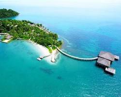 Aerial view of Song Saa Private Island, Cambodia