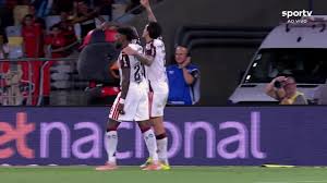 Aos 21 min do 2º tempo - gol de dentro da área de Pedro do Flamengo contra o Madureira