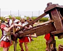 Image of ancient Roman technology Julius Caesar era