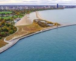 Image of Montrose Beach in Chicago