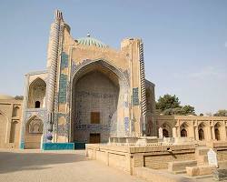 ruins of the Green Mosque in Balkh