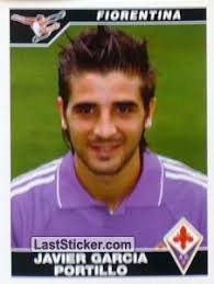 Javier Garcia Portillo (Fiorentina). Sticker 143. Panini Calciatori 2004-2005 - 143