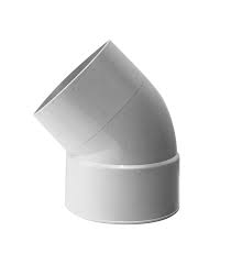 DWV PVC BEND PLAIN - 150mm, 45º, F&F - Holman Plumbing
