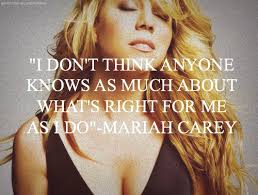 mariah carey quotes | Tumblr via Relatably.com