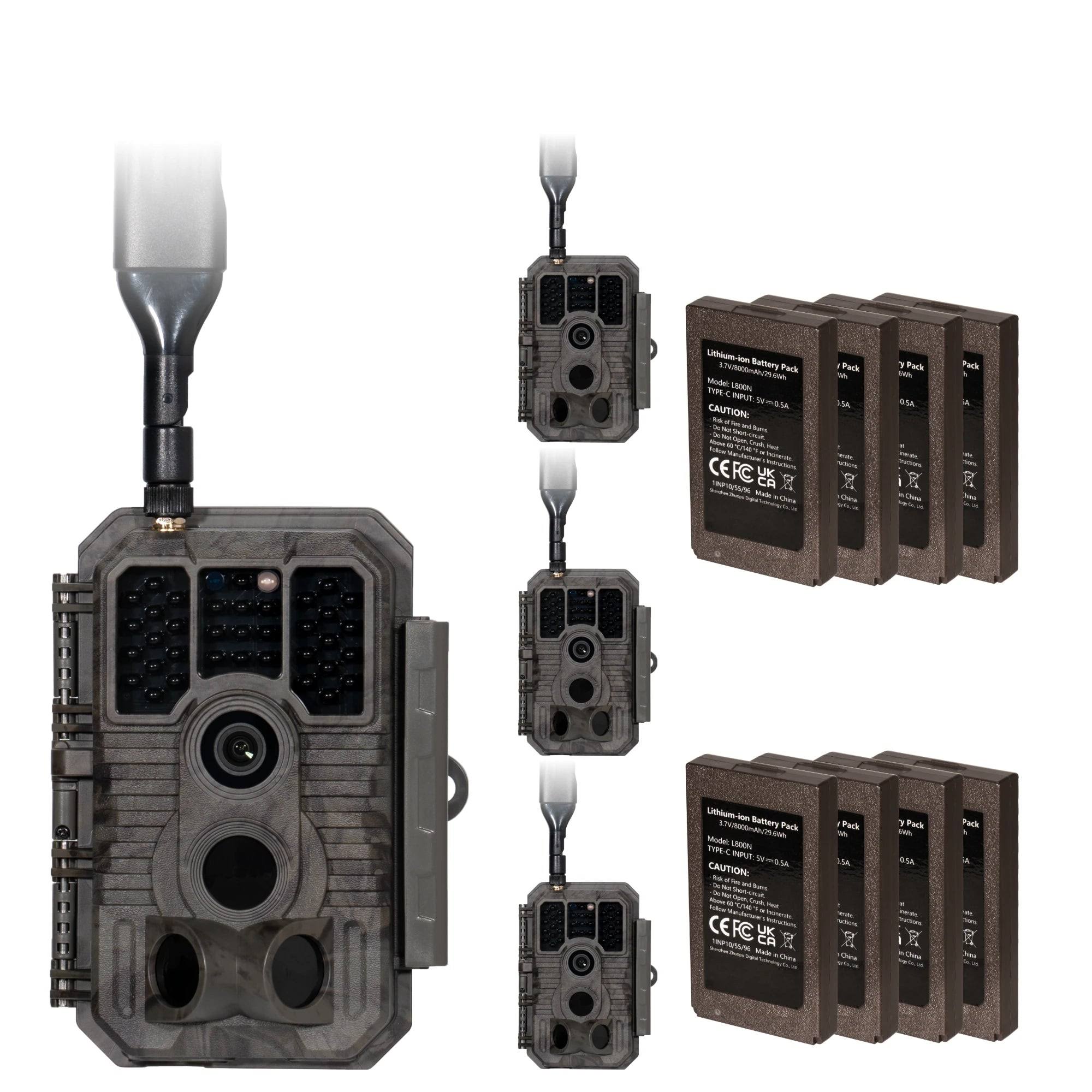 GardePro X60P Live Max|Rechargeable Live Stream Cellular Trail Camera US/CA