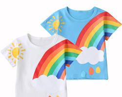 Toddler girls' and boys' natural fabric fashion