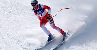 Marco Odermatt skiing on Stelvio