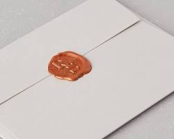 Image of wax sealed envelope