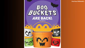 McDonald's announces the return of Boo Buckets, with two spooky new additions