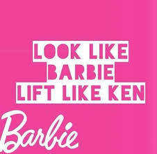 look like barbie. lift like ken | Bodies That Inspire Me ... via Relatably.com