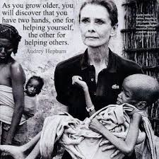 As You Grow Older Audrey Hepburn Unicef Quotes. QuotesGram via Relatably.com