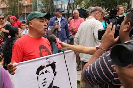 Luis Belisario, from the Frente Vanguardia de Hugo Chavez. (Harry Greatorex). Celebrating and Protecting Progress on Legislation for Workers Rights - img_3367_0