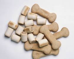 various types of dog treatsの画像