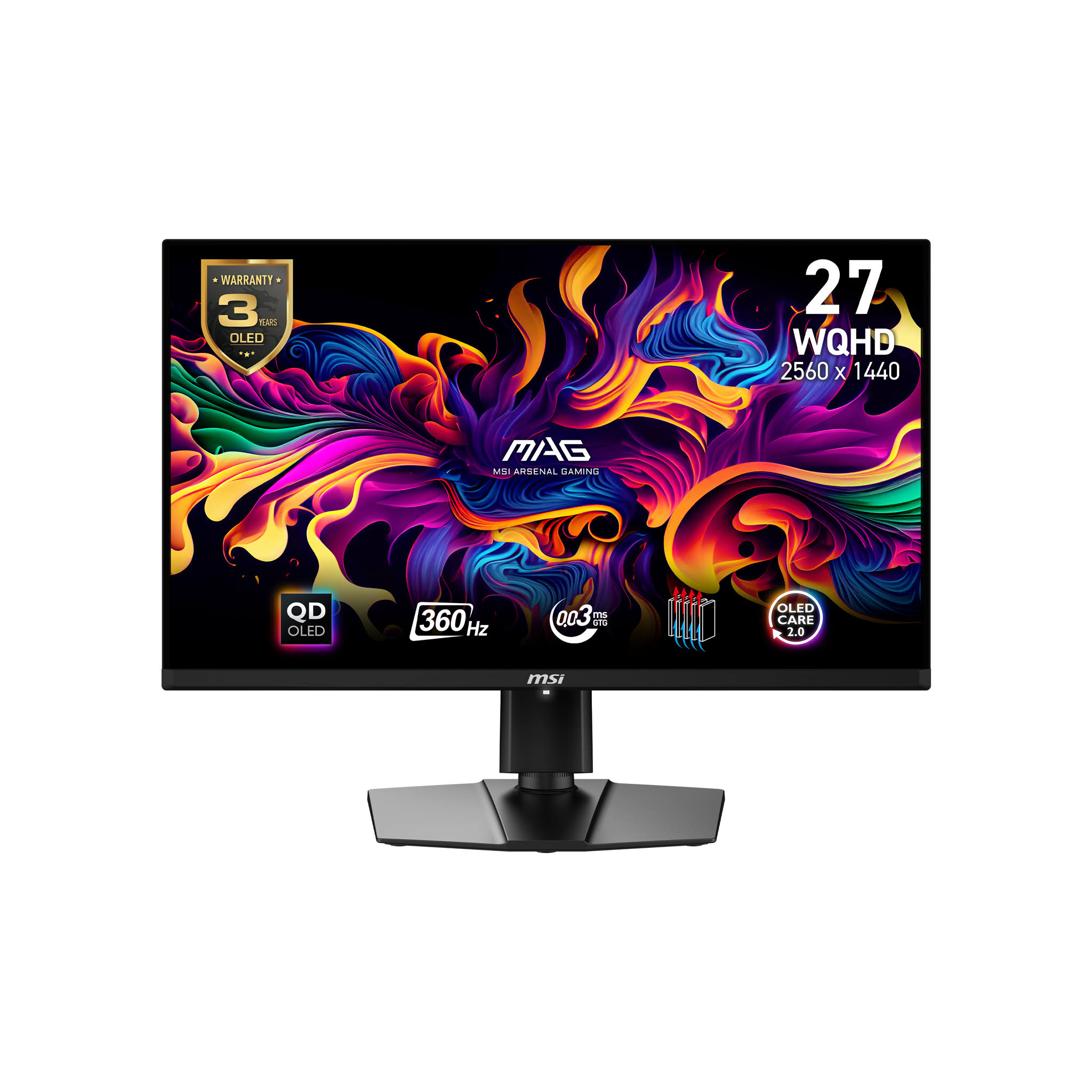MSI MAG 271QPX QD-OLED Gaming Monitor