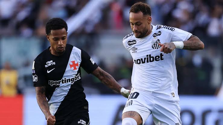 Neymar and Thiago Mendes feud reignites as Vasco star snubs Santos superstar in frosty handshake exchange; rivalry rooted in 2020 Ligue 1 tackle