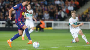 Gol de Ferran Torres (2-0) en el Barcelona 3-1 Elche