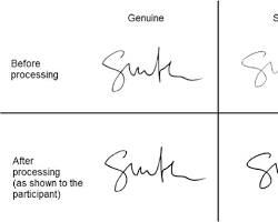 Image of scanned handwritten signature