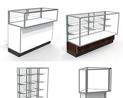 Image of Display cases for retail