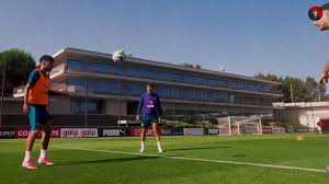 Portugal se prepara para o amistoso contra o Chile