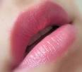 Sheer lipstick