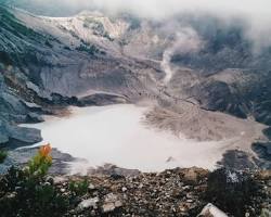 Gambar Kawah Ratu, Gunung Tangkuban Perahu