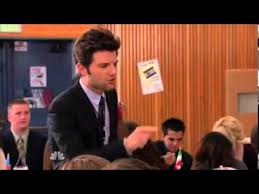 Leslie Knope gets out of control at Model UN Meeting on Parks and ... via Relatably.com