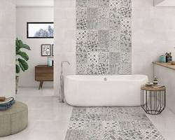 Image of کاشی‌های سرامیکی طرح‌دار برای دیوار برجسته حمام